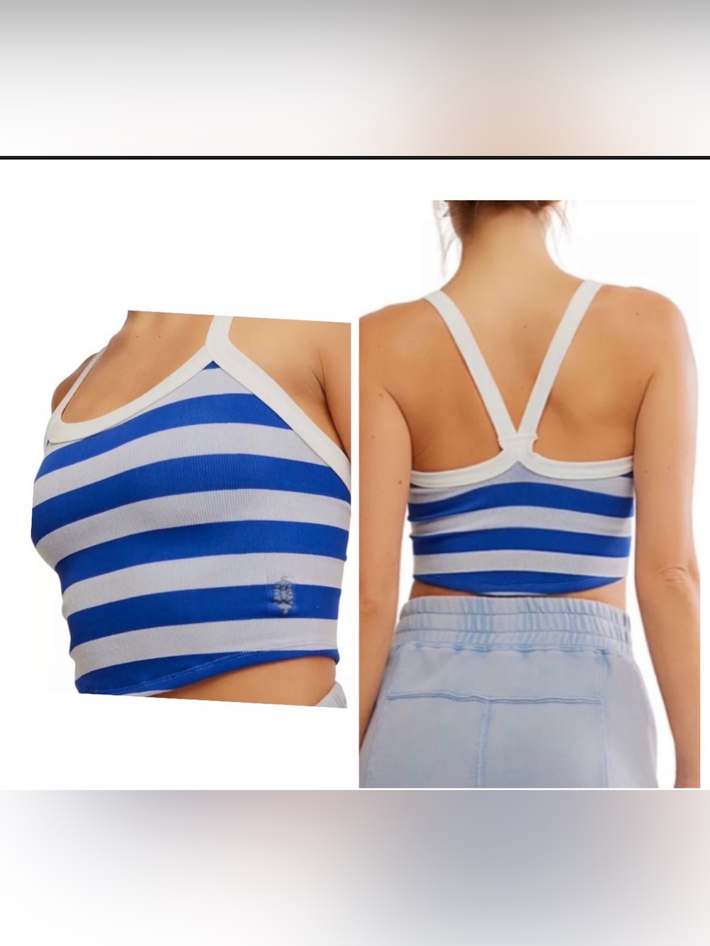 Free People Movement All Clear Striped Cami